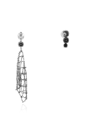 Isabel Marant Long earrings with shimmering crystals