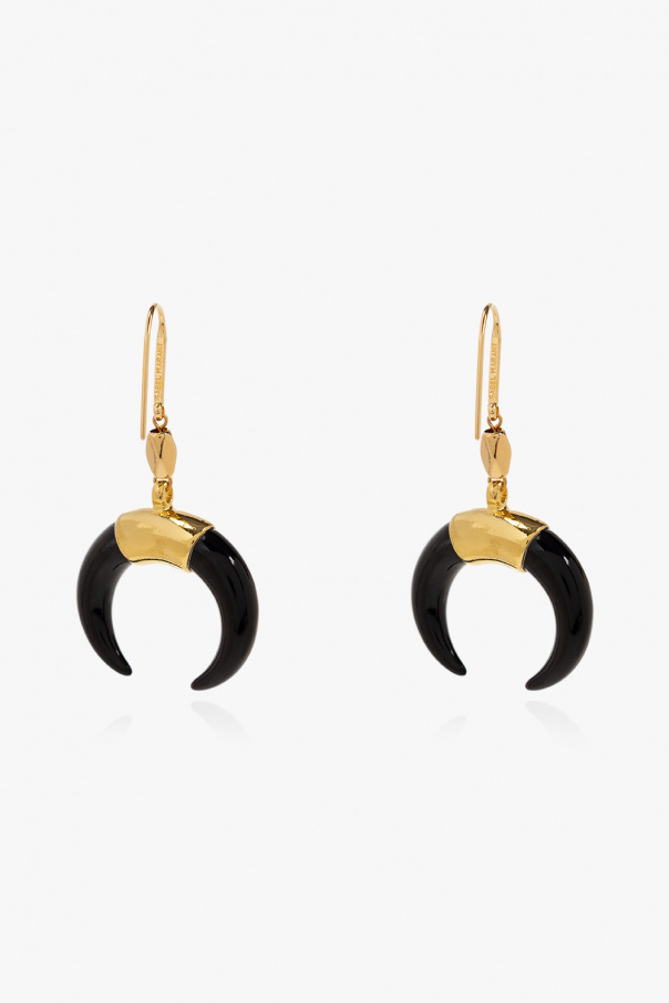 Isabel Marant Buffalo horn earrings