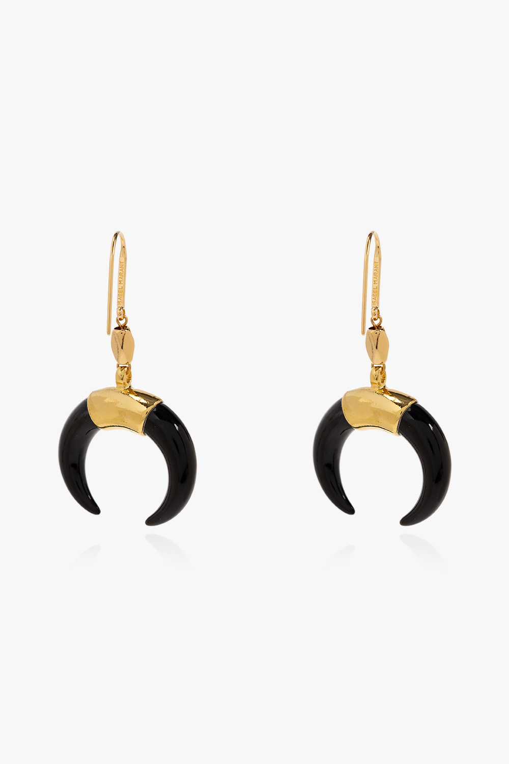 Isabel Marant Buffalo horn earrings