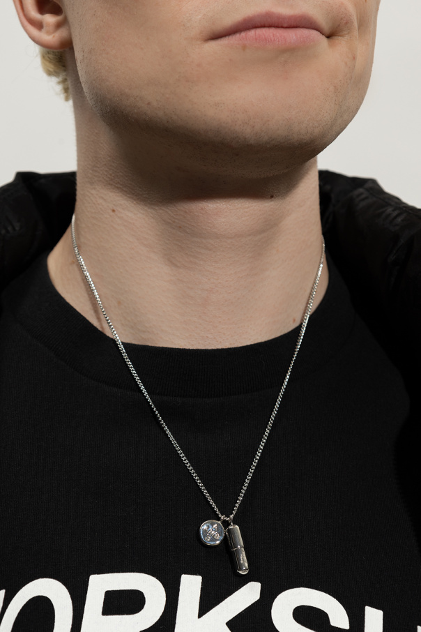 Ambush Brass necklace with pendant