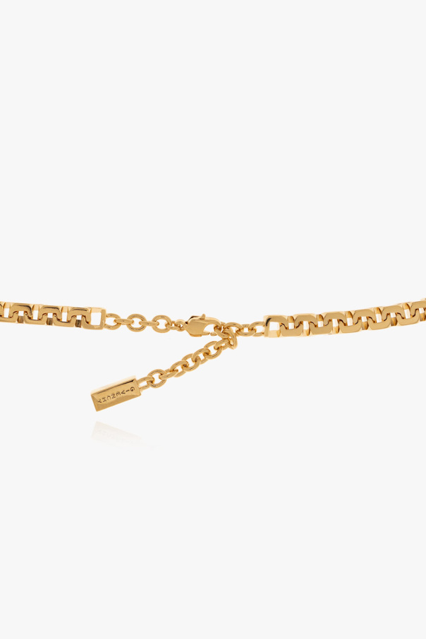 givenchy drukowane Brass necklace