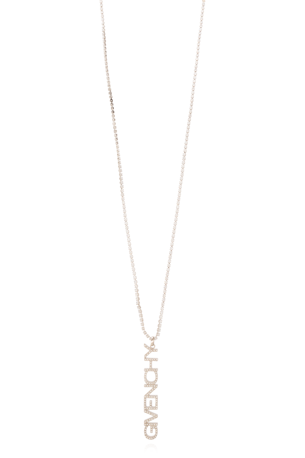 Brass necklace with logo od Givenchy