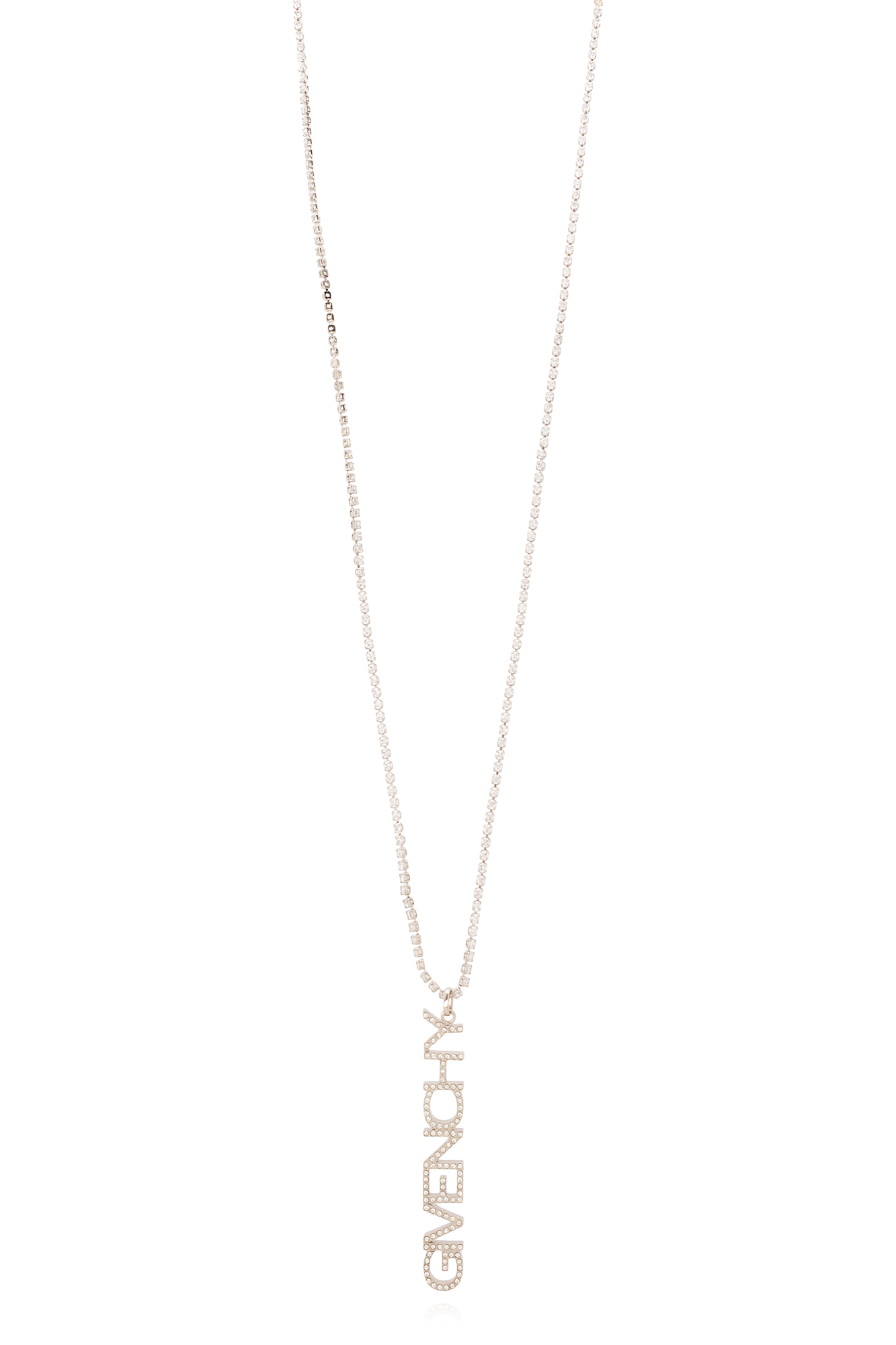 givenchy KASZMIROWY Brass necklace with logo