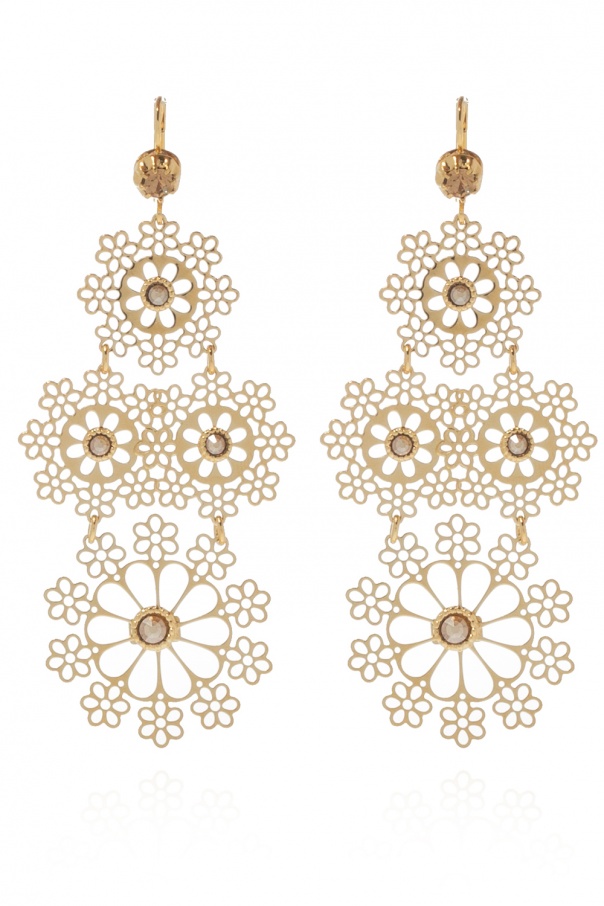 Gas Bijoux ‘Neige’ drop earrings