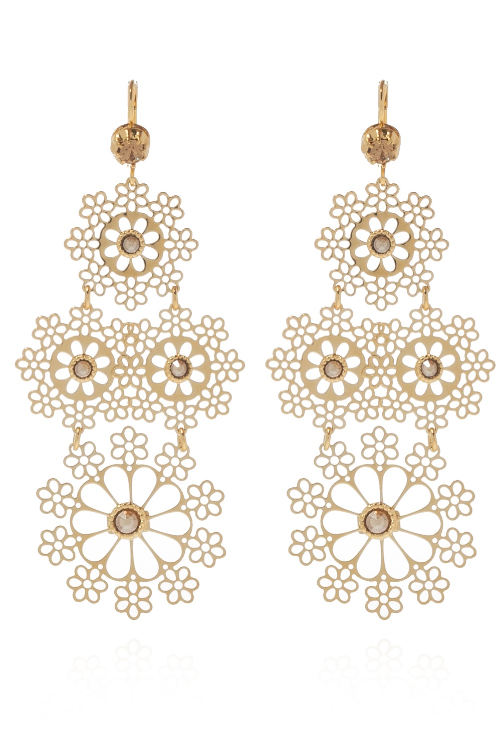 Gas Bijoux ‘Neige’ drop earrings