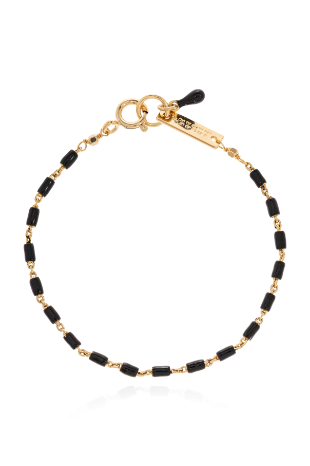 Bracelet with engraved logo od Isabel Marant
