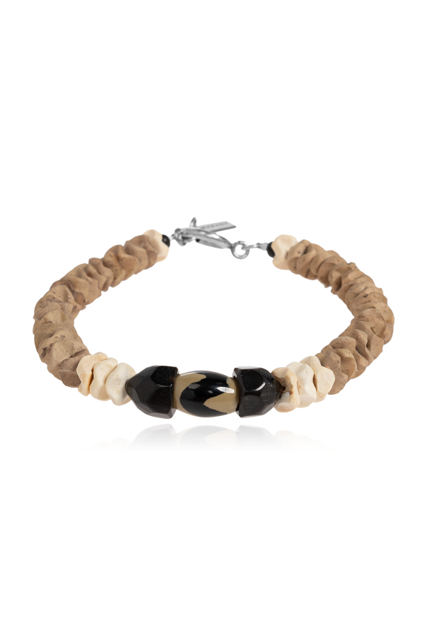 Bracelet with wooden beads od MARANT