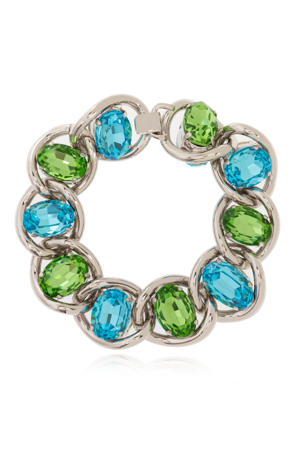 Marni Rhinestone-embellished bracelet