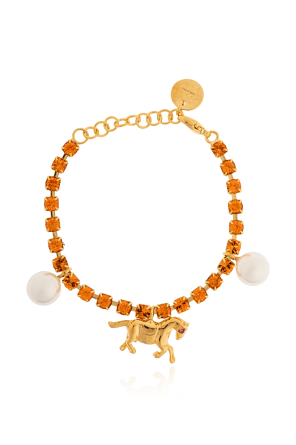 Bracelet with shimmering crystals