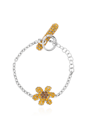 Bracelet with shimmering crystals