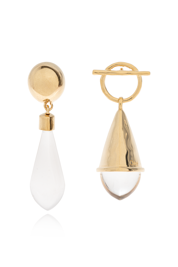 Brass earrings od Chloé