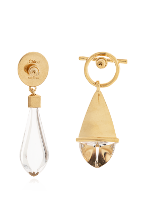 Chloé Messing-Ohrringe