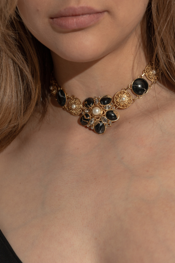 Chloé Choker  z kryształami