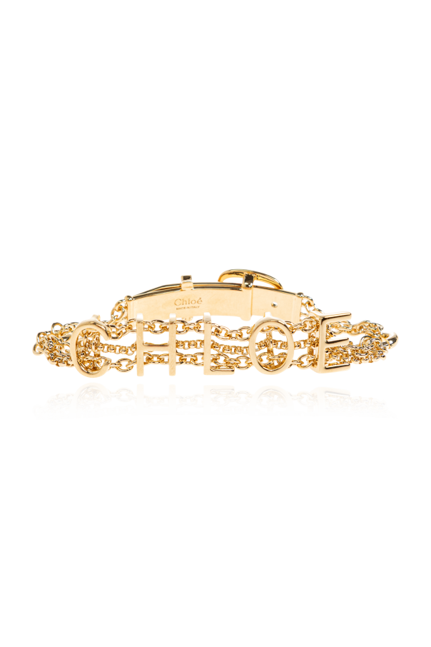 Bracelet with logo od Chloé