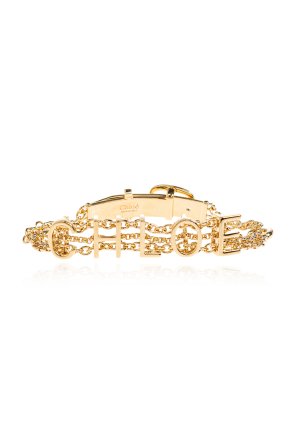 Bracelet with logo