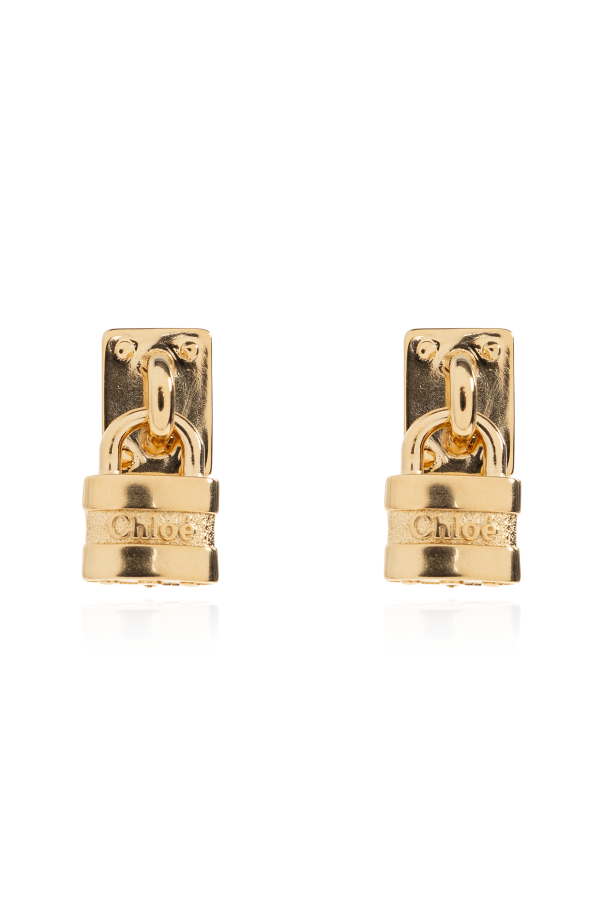 Brass earrings od Chloé