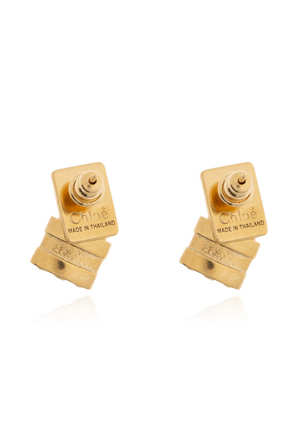 Chloé Brass earrings