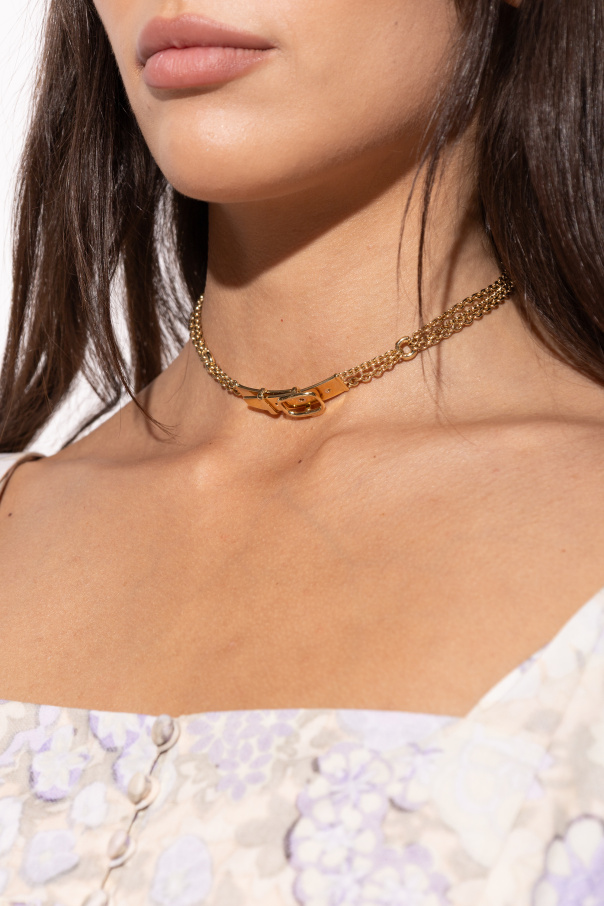 Chloé Mosiężny choker
