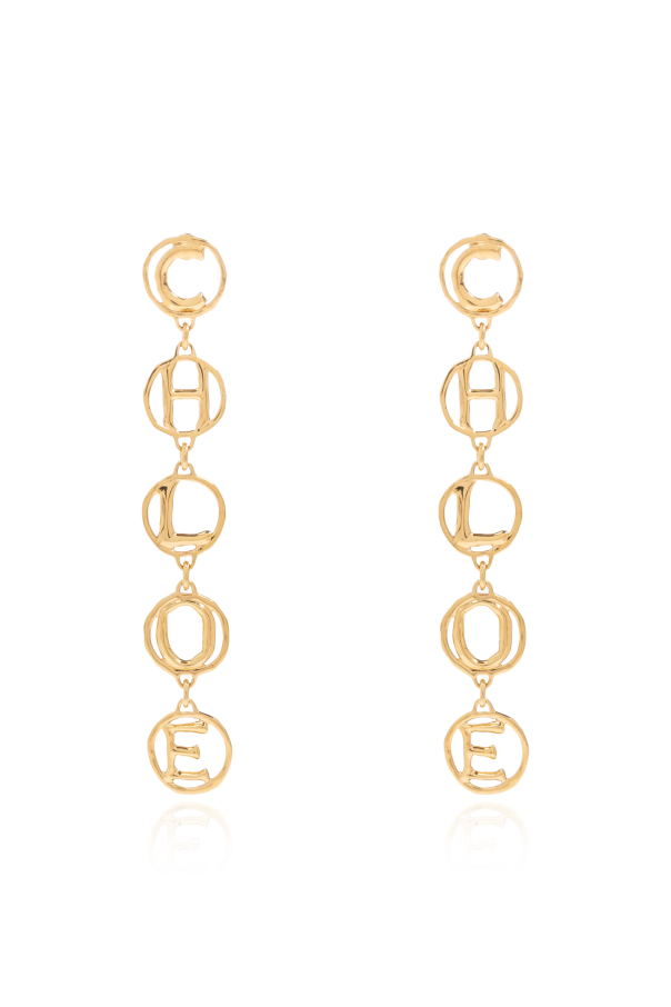 Brass earrings od Chloé