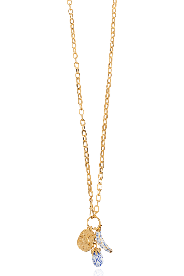 Brass necklace ‘Bloomcraft’ od Chloé