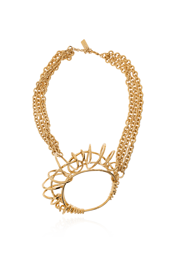 Brass necklace ‘Tulip’ od Chloé