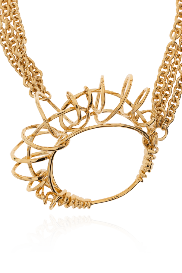 Chloé Collar de latón "Tulip"