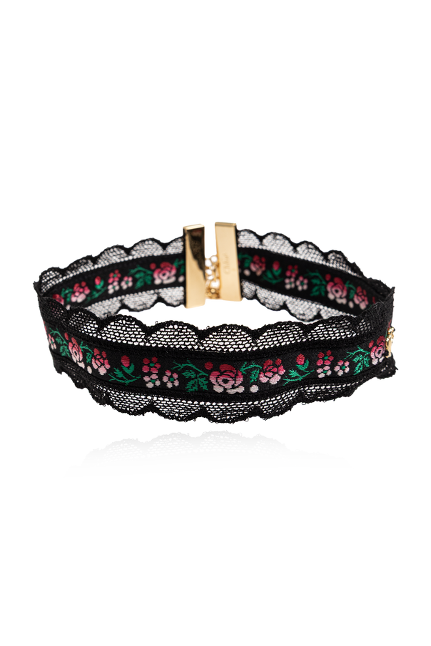 'Folk' necklace with floral motif od Chloé