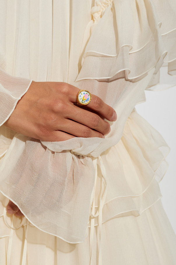 Chloé Brass ring ‘Bloomcraft’