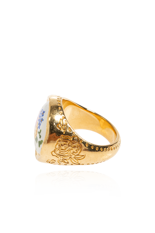 Chloé Brass ring ‘Bloomcraft’