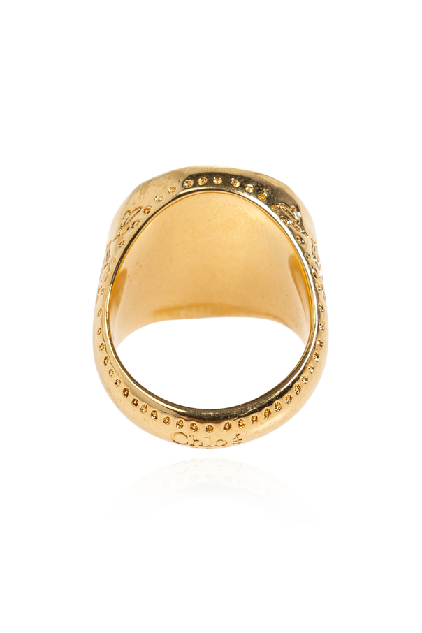 Chloé Brass ring ‘Bloomcraft’