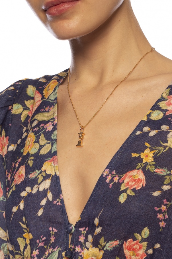 Chloé ‘I’ pendant necklace