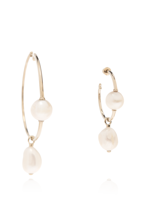 Hoop earrings of different sizes od Chloé