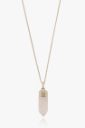 Chloé GOLD ‘Jemma’ rose quartz necklace