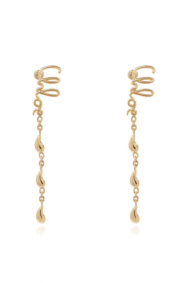 Chloé Brass earrings