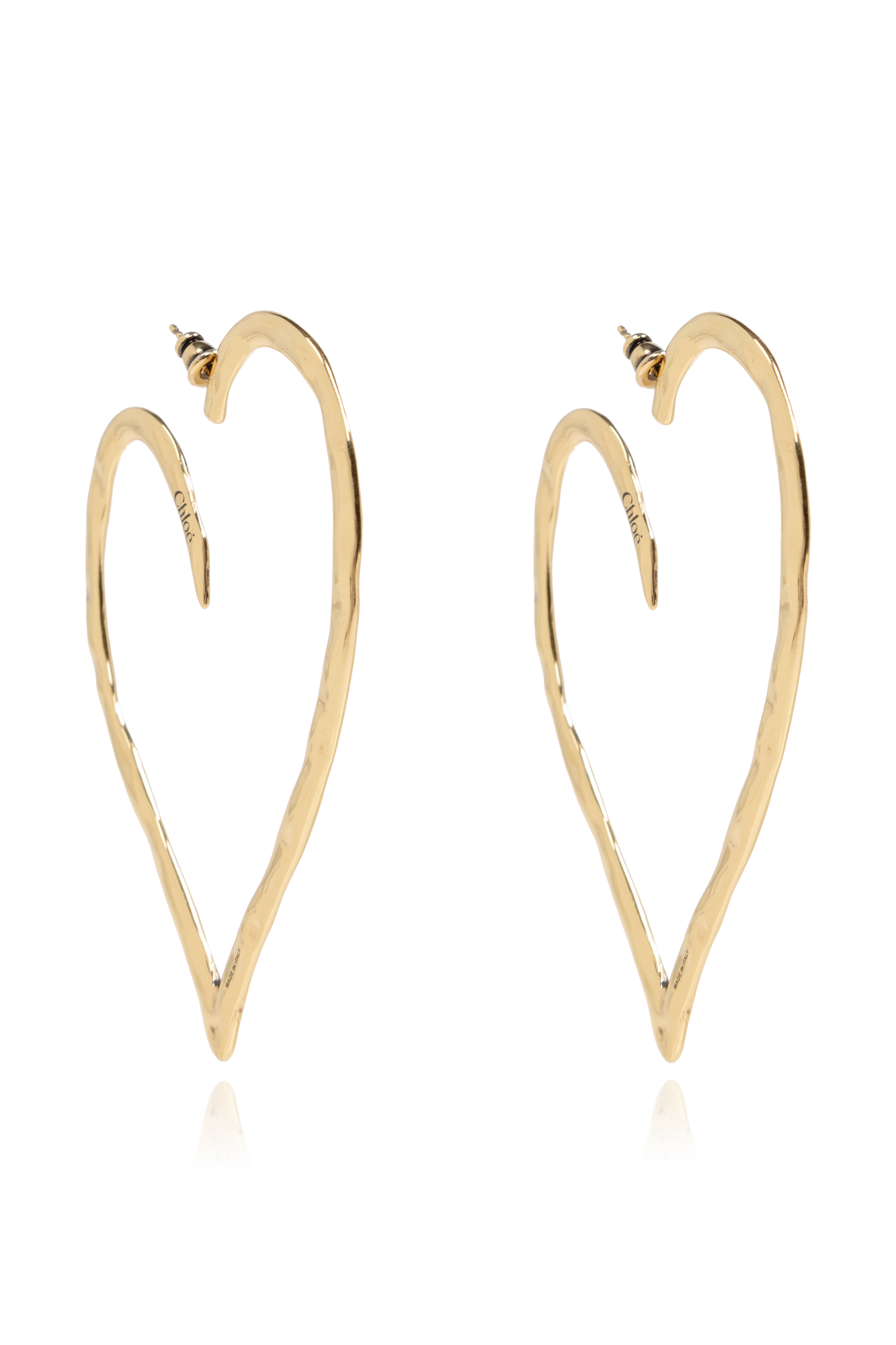 Chloé Brass earrings