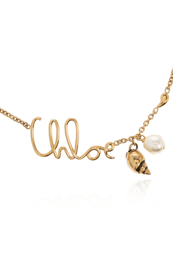 Chloé Choker with logo