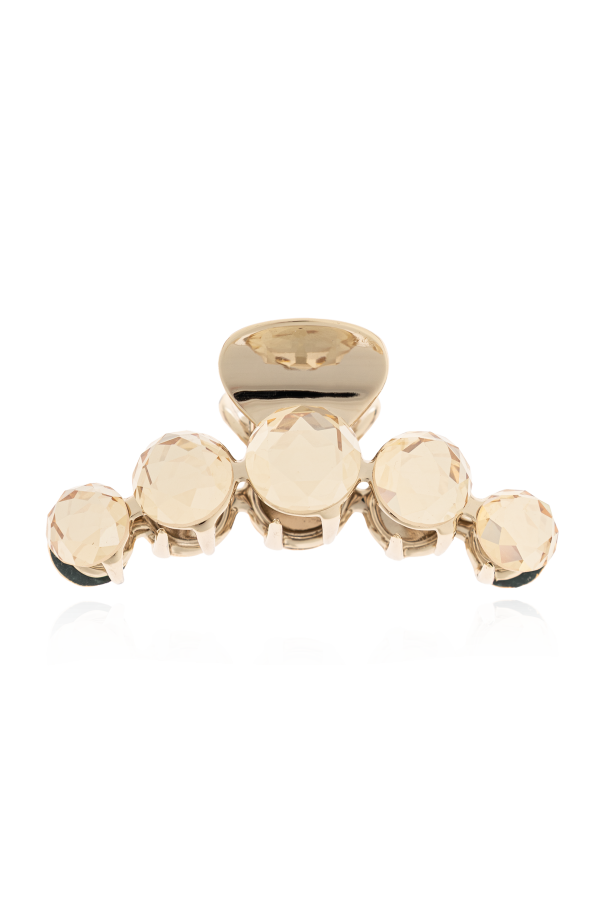 Jimmy Choo Hair clip with shimmering crystals