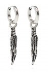Marcelo Burlon SILVER Earrings with pendants