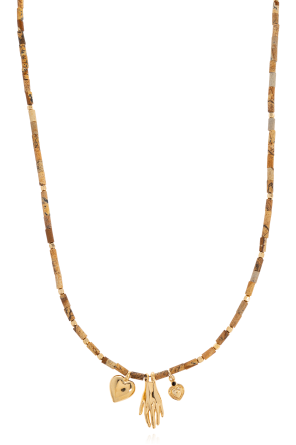 Short necklace with pendants