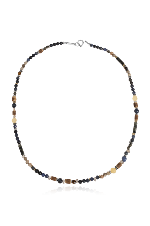 Short necklace with stones