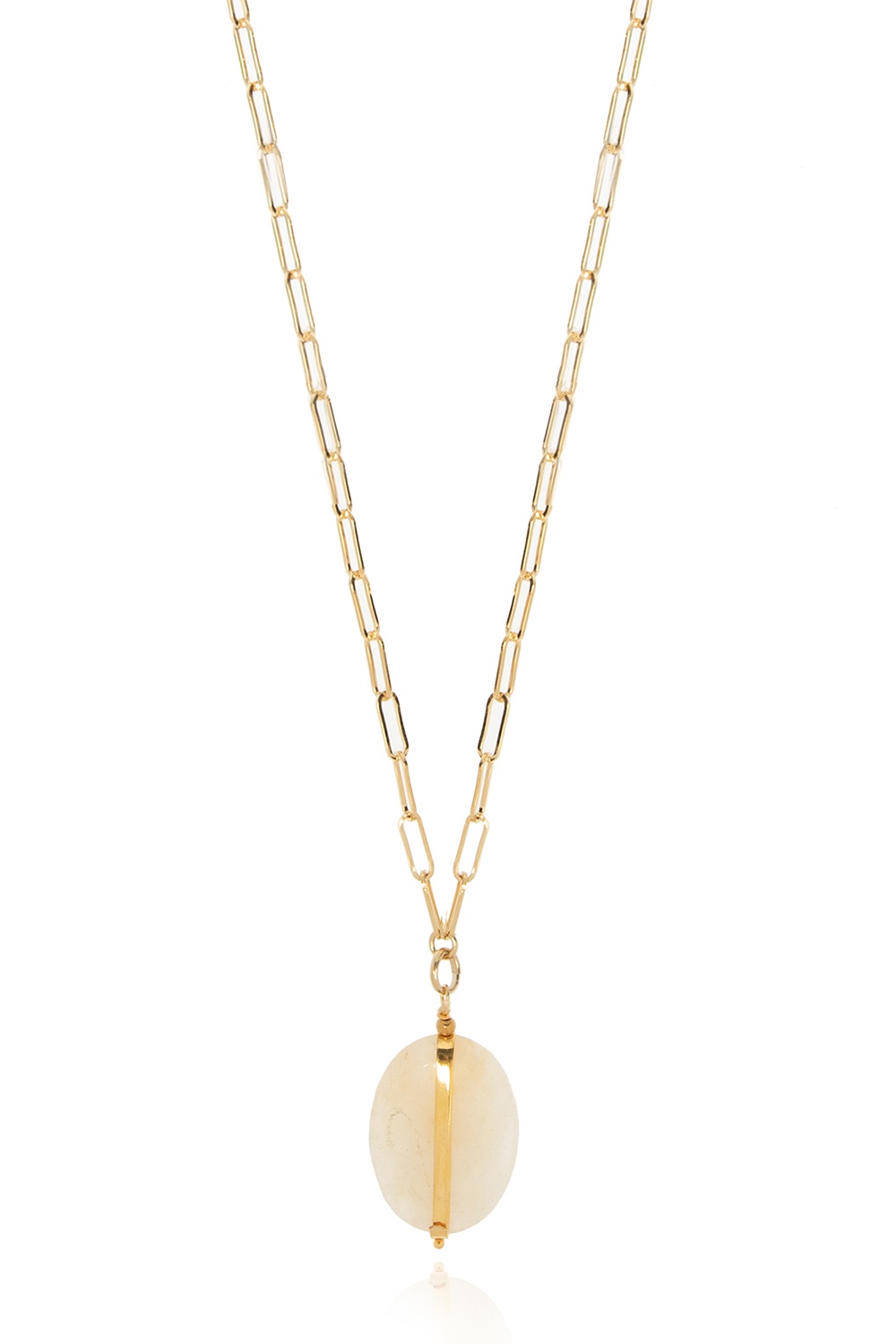 Isabel Marant Brass necklace with charm