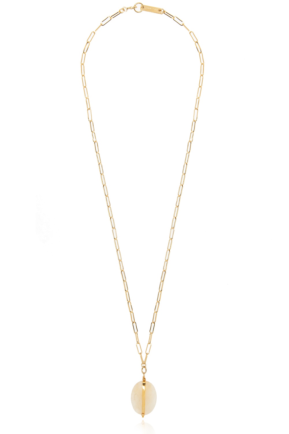 Isabel Marant Brass necklace with charm