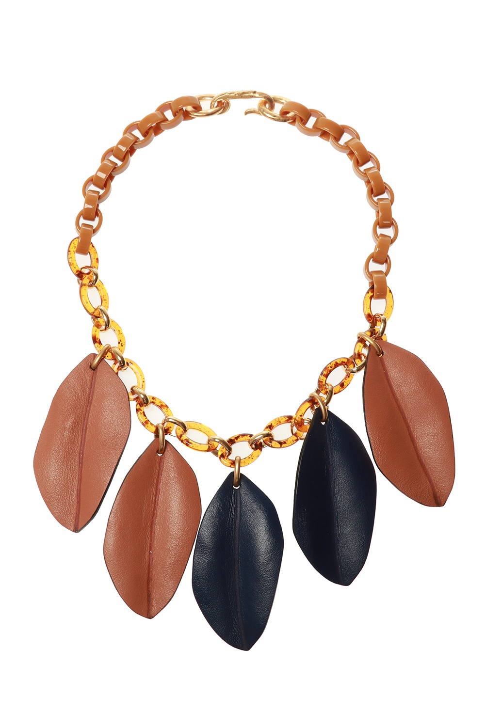 marni leather necklace