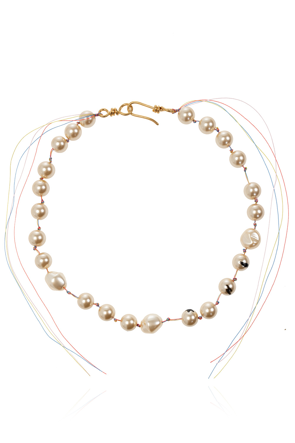 Marni Glass-pearl necklace