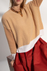 marni Stools marni Stools contrast-panel patterned-knit jumper