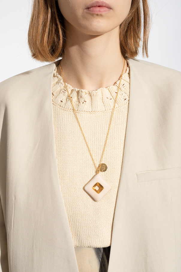 Marni Necklace with geometric charm