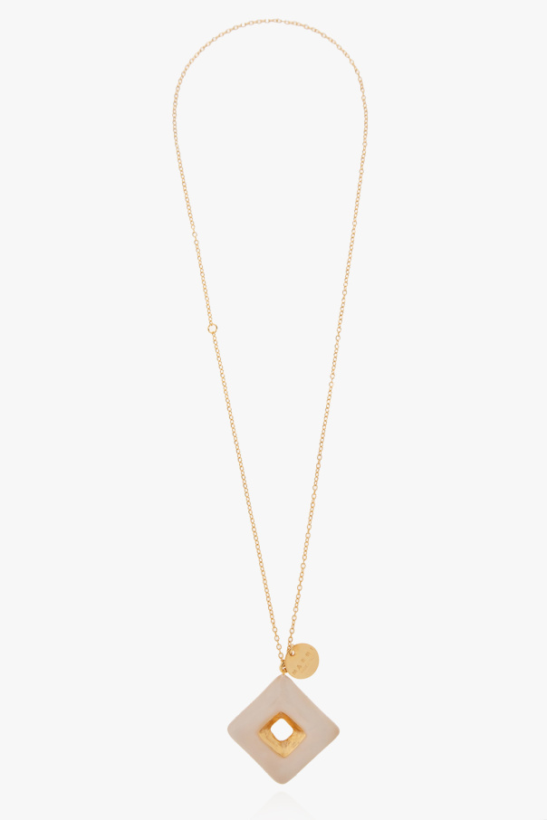 Marni Necklace with geometric charm