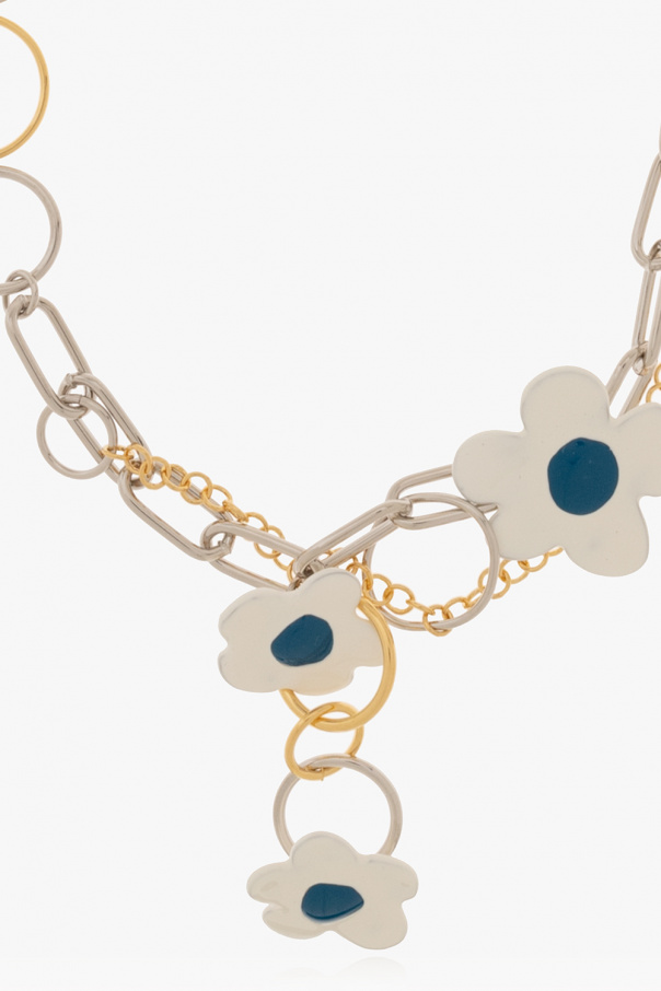 Marni Necklace with floral motif