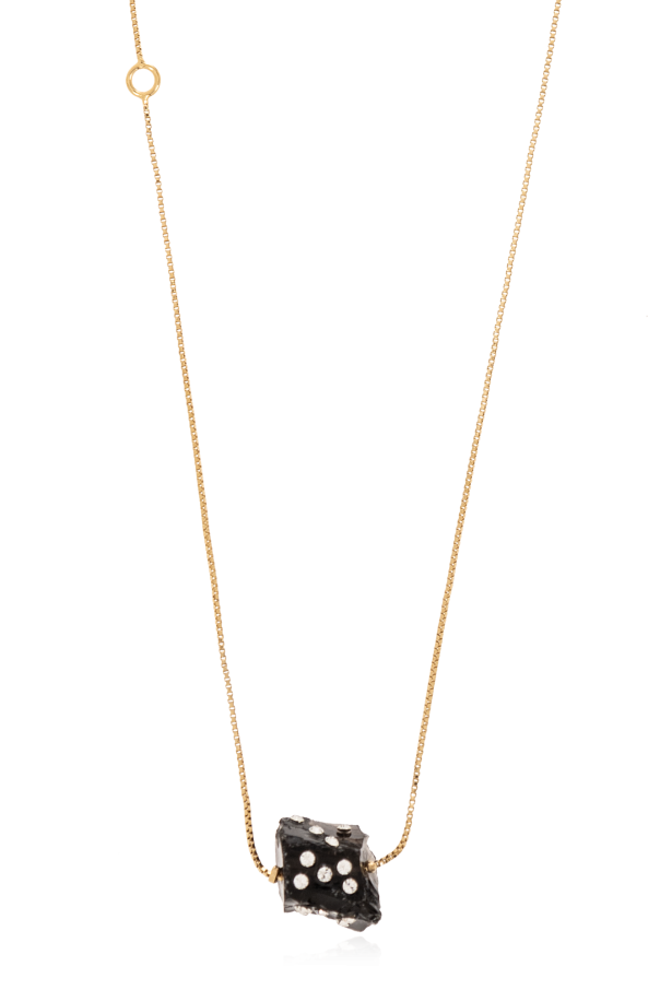Obsidian necklace od Marni