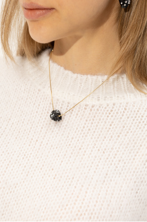 Obsidian necklace od Marni